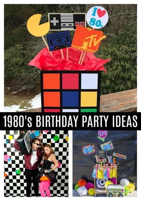 The 80's was a very unique era of time. Totally Epic 80s Theme Party Ideas - Pretty My Party | 80s ...