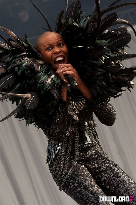Lead singer and songwriter for skunk anansie, techno lover, and blatent fashion ho absolute radio host. Lucy O'Brien Blog: That Skin interview in full....