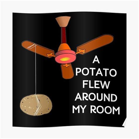 A potato flew around my room the other day excuse. A Potato Flew Around My Room : Potato. | Teespring : This ...