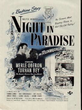 The paradise edition (2012) (all videos included). Night in Paradise - Wikipedia