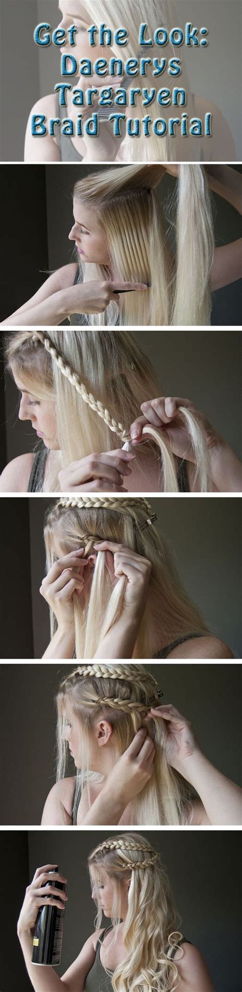 Daenerys targaryen's look is unmistakeable: Get Games of Thrones Deanerys Targaryen's iconic braids ...