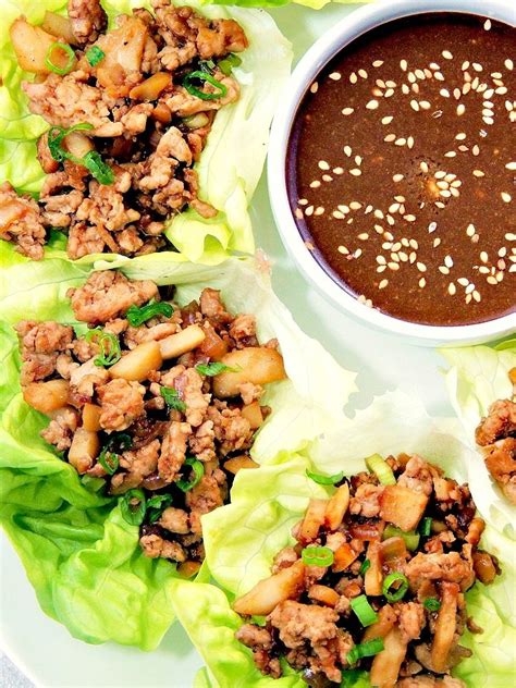 1 1/2 large lemons, sliced thinly. Copycat PF Chang's Chicken Lettuce Wraps - Who wants to ...