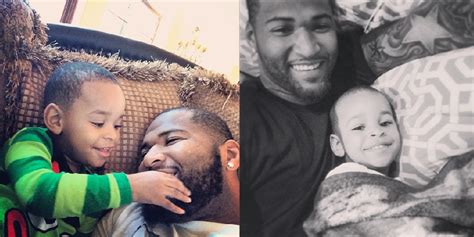 Demarcus cousins' wife is down to earth. DeMarcus Cousins and his son : nbaww