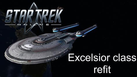 At each new rank between level 10 and level 40, players are given a free starship token for the respective tier. Star Trek Online - Excelsior class refit - YouTube