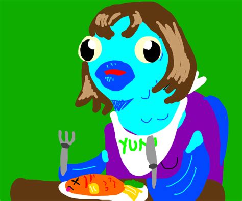 They came here to play after all, so any open table is a good table in their eyes. Give me that fish - Drawception