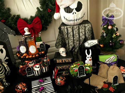 All figures handmade by me. Nightmare Before Christmas Party Ideas — Lynlees
