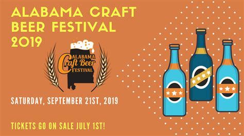 The 2019 bluffton beer festival will be held in historic old town bluffton, sc at the oyster factory park on the may river on saturday, october 26th. Alabama Craft Beer Festival - Alabama Craft Beer Festival