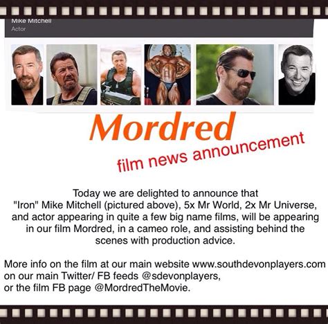 Horror/scifi movie with mike mitchell in the role of a mercenary read more here. The South Devon Players Theatre & Film Company News