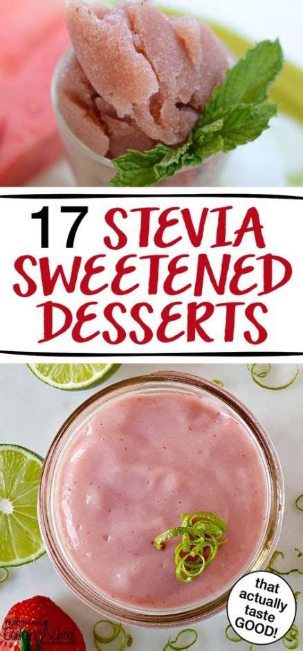 Stevia is a natural substance that is great for baking. 50 Ideas dairy free chocolate dessert stevia | Stevia ...