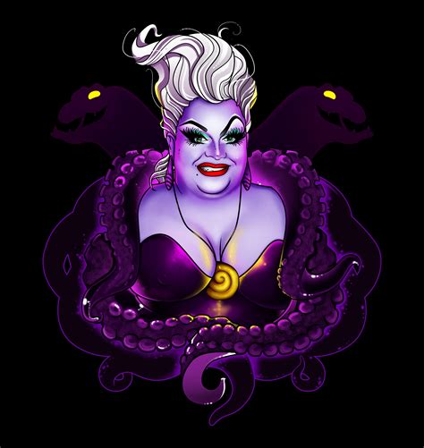 The Ursula we deserve (My interpretation of Ginger Minj as Ursula) Hope you like it ...