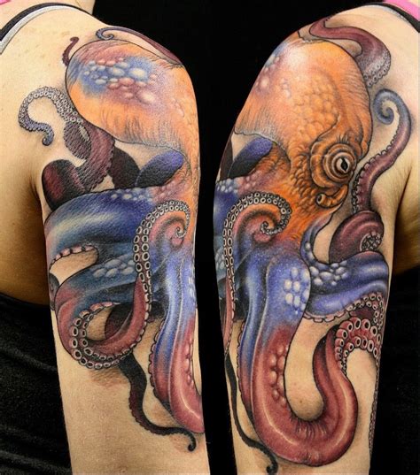 Entdecken sie die aktuelle marc o'polo kollektion für damen, herren und kinder. Octopus half sleeve- Katsu: Wild Monkey Tattoo in ...