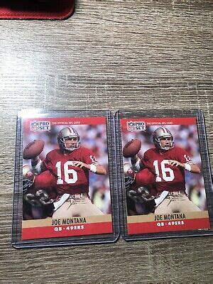 We did not find results for: 1990 Pro Set Joe Montana #293 Football Card | eBay