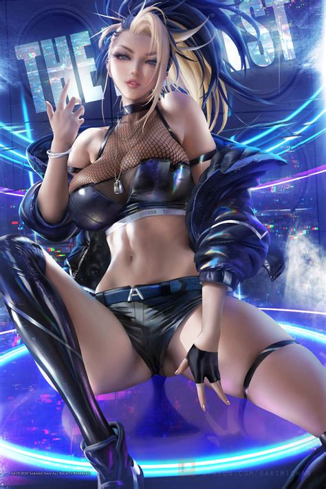 See more fan art related to #breasts and #manga. K/DA Akali ~ League of Legends Rule 34 Fan Art by ...