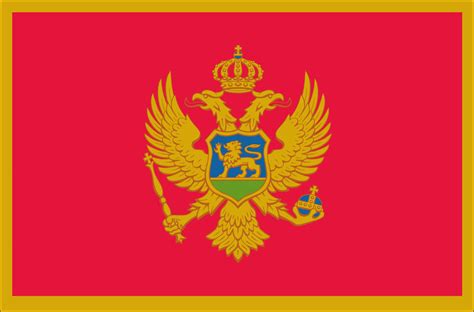 Finden sie hochwertige lizenzfreie vektorgrafiken, die sie anderswo vergeblich suchen. Flagge Montenegro Fahne Montenegro | www.flaggenmeer.de