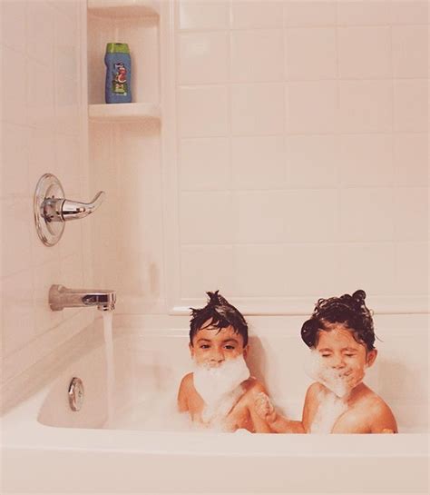 What does a fussy baby mean? Bath time- kids photography- fun family photos | Funny ...