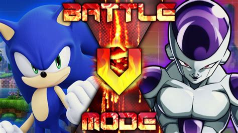 It features the protagonist of dragon ball z, goku, and the returning hero sonic of the franchise of the same name. SONIC vs FRIEZA (Sega vs Dragon Ball Z) | BATTLE MODE | EP. 105 - YouTube