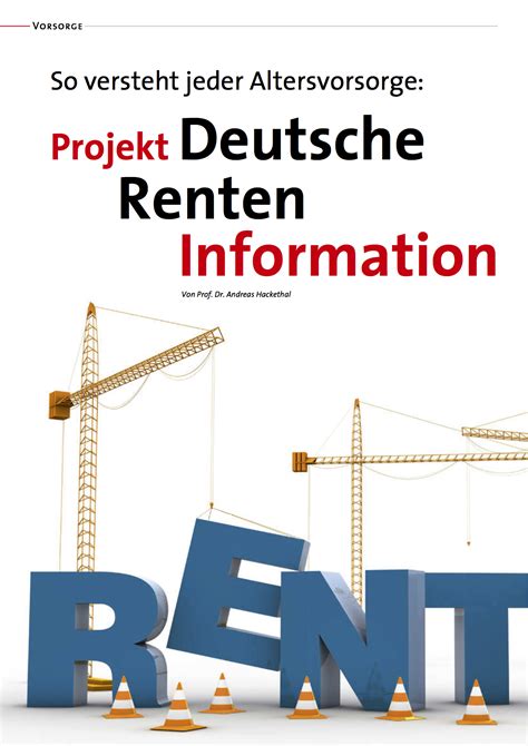 Nach vielen jahren kommt es zur rentenauszahlung oder rente mit einmalzahlung der eingezahlten beiträge an die pensionskasse von der versicherung. Projekt Deutsche Renten Information - Deutsche Renten ...