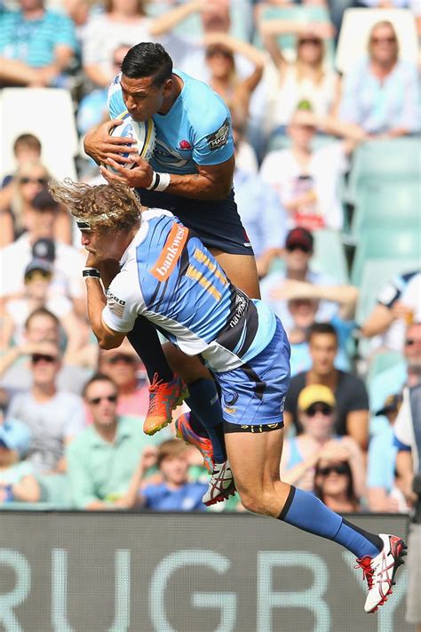 Israel folau had sought donations to fight his sacking by rugby australia over social media posts. Israel Folau crashes into Nick Cummins while taking a high ...