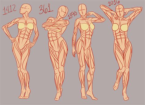 Wonderful learn to draw people the female body ideas. References, they do a body good: Female part 1 by Spork ...