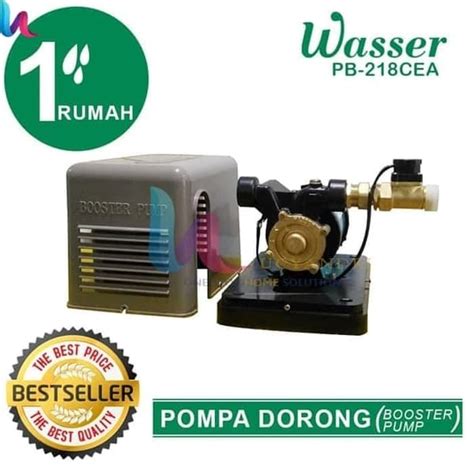 220 volt / 50 hz: Jual Pompa Dorong Booster Pump WASSER PB-218 EA - Kab ...