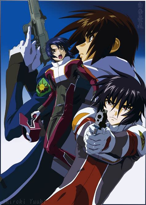 Gundam seed destiny sets the story two years after the original series and it starts when the leader from orb, cagalli yula athha, reunites with plant's chairman gilbert durandal to discuss the construction of new mobile suits made for the military organization zaft. gundam seed destiny | ガンダムseed