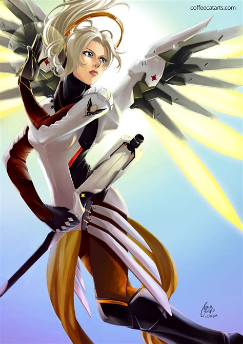 Check spelling or type a new query. Overwatch - Mercy by JoanaB on Newgrounds