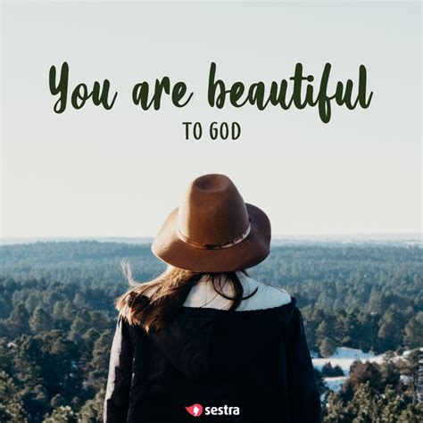 Deel deze op sociale media zodat anderen ook beginnen aan hun innerlijke reis. You are beautiful to God. | Sestra | Quotes | Spreuken ...