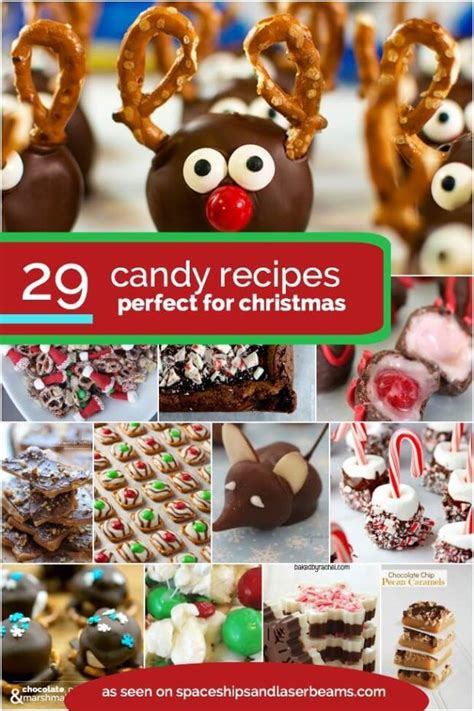 These festive sweets will get everyone in the holiday spirit. Christmas Candy Recipes | Christmas candy recipes ...