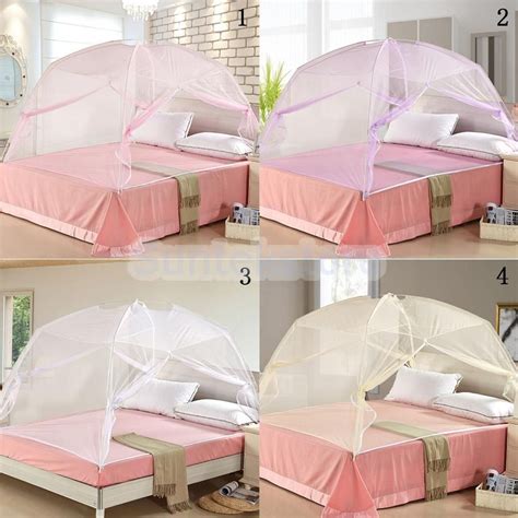 Portable folding canopy/tent no larger doors and room dividers to he held positions at the royal bank of canada. Outdoor Freestand Bed Canopy Mosquito Net Tent For Single ...