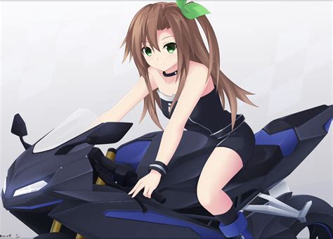 See more ideas about anime, anime shows, manga anime. boots brown hair choker green eyes hyperdimension neptunia if keenh long hair motorcycle ...