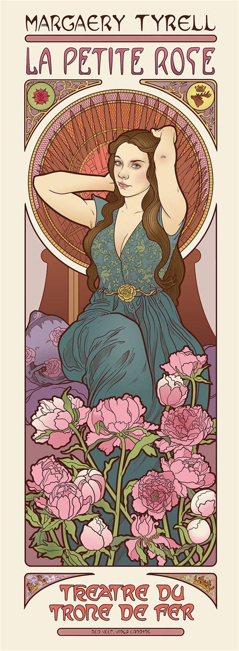 The @hbo original series is now streaming on @hbomax. 'Game Of Thrones' Goes Art Nouveau In New Poster Series ...