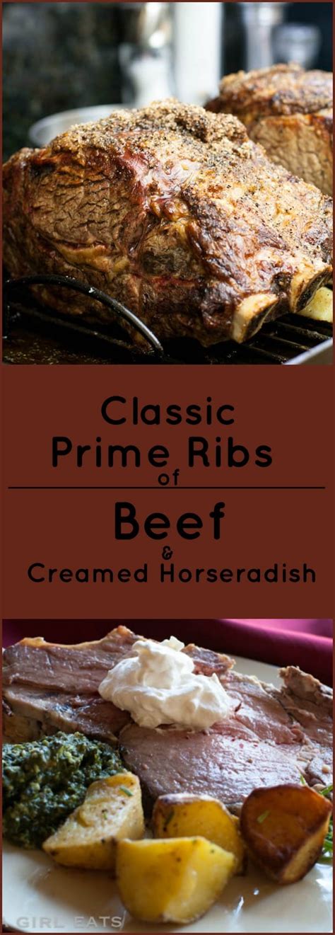 Other savory sides that are perfect with a prime rib dinner include creamed spinach, roasted acorn squash, mashed sweet potatoes, roasted potatoes, green bean casserole, or your favorite dinner rolls! Traditional Christmas Prime Rib Meal - Cooked it at 450 degrees for 30 min., then 325 degrees ...