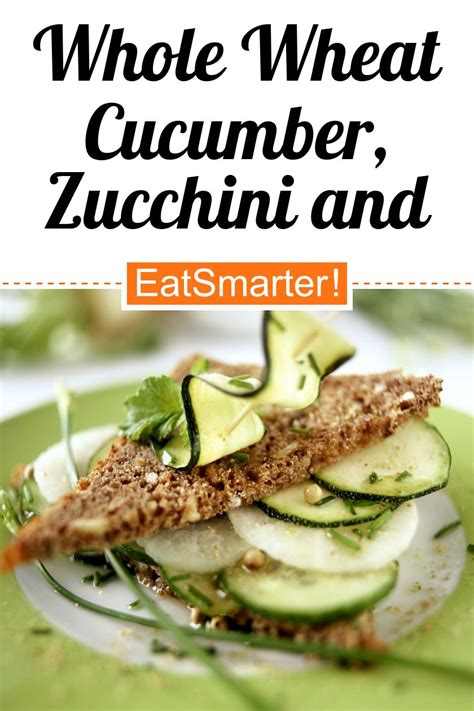 A zucchini is actually a type of berry called a pepo and is actually the swollen ovary of the zucchini flower. Whole Wheat Cucumber, Zucchini and Radish Sandwich recipe ...