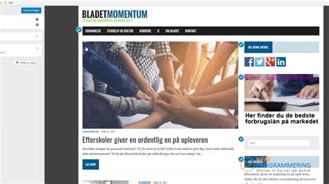 Danske Wordpress Tutorials / Guides #20 - Tilpas WordPress ...