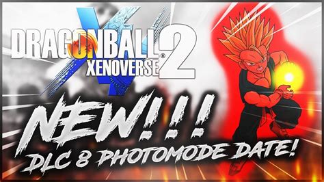 The fourth dlc pack will come with two new powerful characters in the form of fused zamasu and ssgss four new videos have also been released ahead of the dlc's release. NEW DLC PACK 8 RELEASE DATE FOR PHOTOMCDE 2018 Xenoverse 2 ...