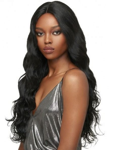 We listed out a few cute black hairstyles for long hair, let us know more! Beautiful black women's water wavy hair long human hair wigs