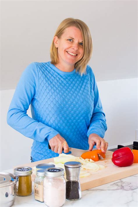 Julienne the peppers, chop the broccoli and matchstick cut the carrots. Olena's Story - iFOODreal - Healthy Family Recipes