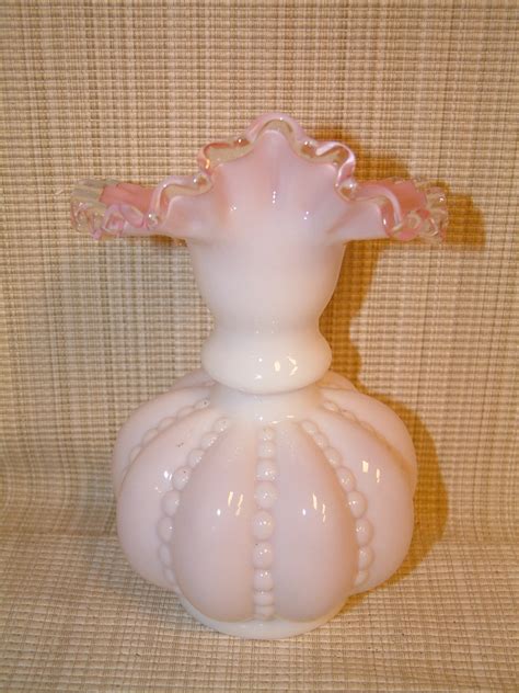 Dinnerware sets & more seasonal selections weekly features. Fenton Jack in the Pulpit Peach Crest Vase - Salado Creek ...