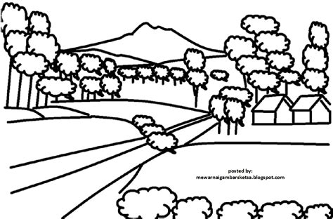 Maybe you would like to learn more about one of these? 57+ Sketsa Pemandangan Alam Benda