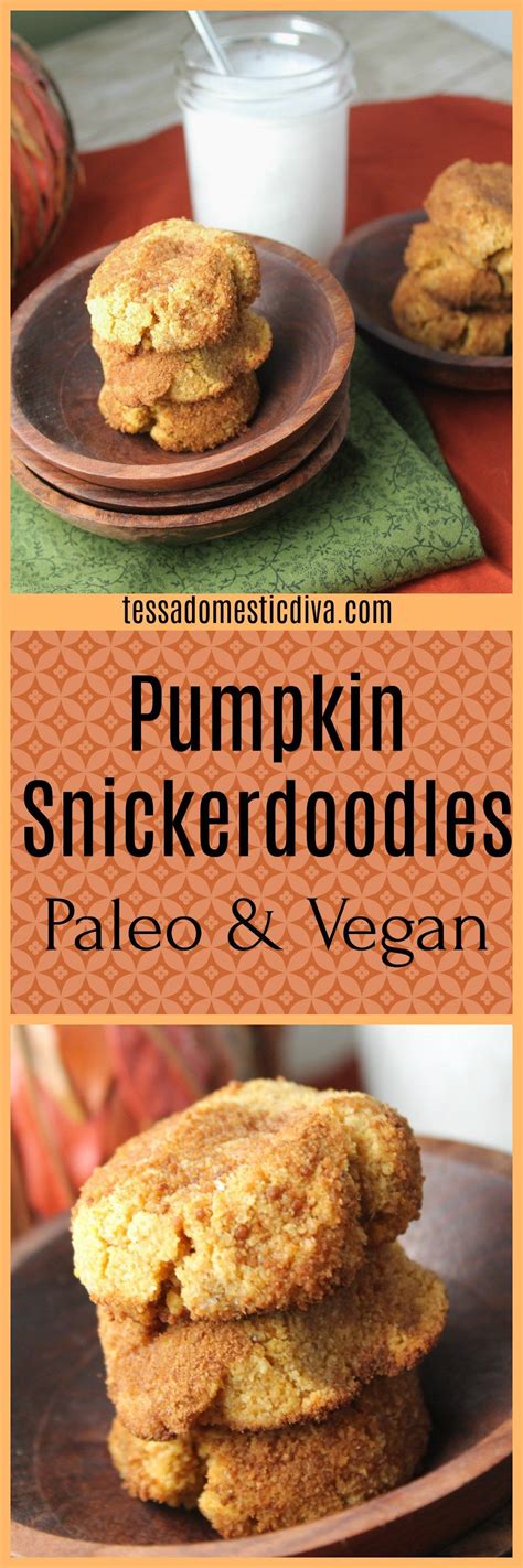 Whether you have an egg allergy or you simply don't have any eggs on hand, these recipes were made for everyone to enjoy. Pumpkin Snickerdoodles - Paleo & Vegan | Recipe | Best ...