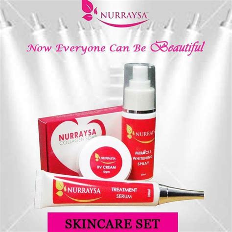 Set skincare nurraysa beauty trial pack mengandungi semua produk kecantikan kulit nurraysa beauty dengan harga pek permulaan. MAHFUZAH_ ESHOP BORONG RETAILS MURAH 013-3045279: SEMUA ...