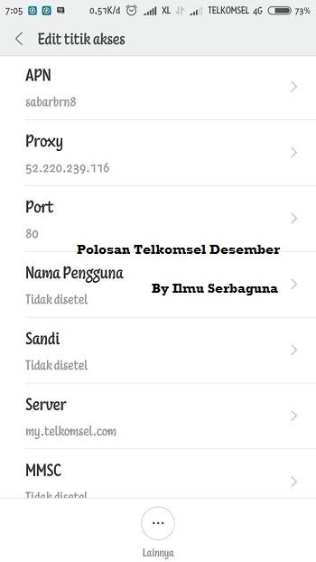 Cara setting apn telkomsel android. APN & Proxy Polosan Telkomsel Desember 2017 - Ilmu ...