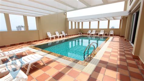 Roof top pool on the roof of a skyscraper, tel aviv, israel. Rooftop Swimming Pool 1 Bedroom Near Russian Market ...