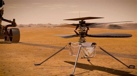 Perhaps a more advanced helicopter could serve as a. NASA Mars helicopter Ingenuity attempts first-ever flight ...