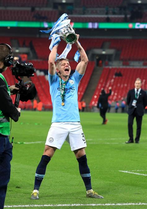 Aleks zinchenko keeps his place in the #mcfc team today. Oleksandr Zinchenko of Manchester City celebrates with the ...