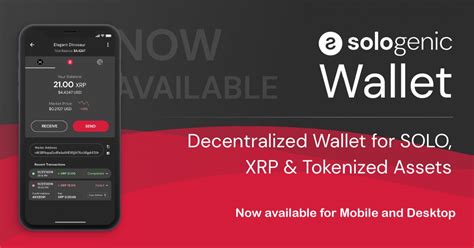 At the time of writing, they support bitcoin, ethereum, binance smart chain, tron, polkadot blockchain. Sologenic Launches First Decentralized Wallet App for SOLO ...