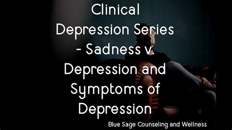 But typically symptoms don't disappear for more than two months at a time. Clinical Depression: Video 1 of 3 - Sadness v. Depression ...