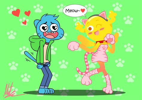 Gumball and penny just married and 1 child i like the most is candy watterson. Mutant Artist — Fish sticks with extra tartar...