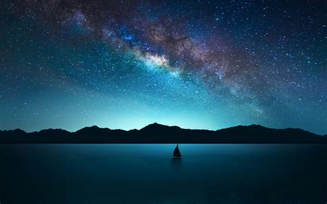 Find the best hd sky wallpaper on getwallpapers. Night Sky with Stars Wallpaper for Widescreen Desktop PC ...