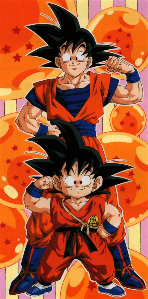 Goku, bu ejder topu'nu, büyük babası zannetmektedir. 80s & 90s Dragon Ball Art | Goku criança, Dragon ball gt ...